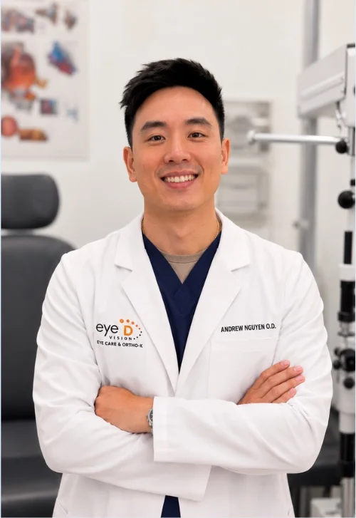 Ortho-K doctor at Eye D Vision Bayside, Queens