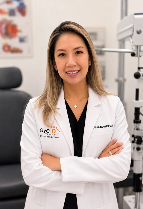 Ortho-K doctor at Eye D Vision Bensonhurst